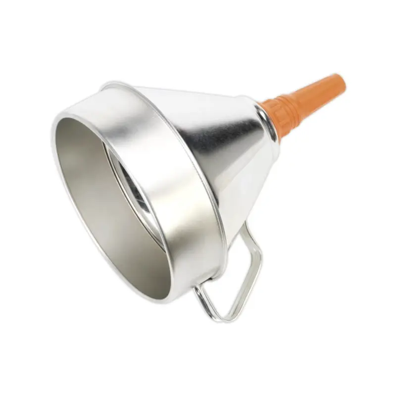 Sealey Funnel Metal with Filter 200mm