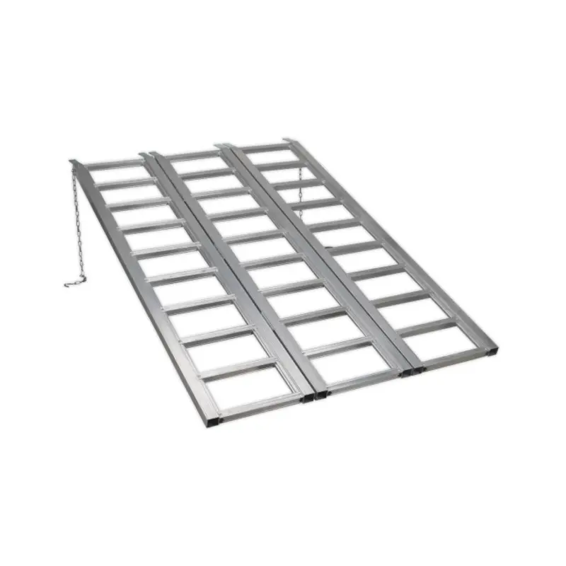 Sealey Motorcycle/Trike/ATV & Mini Tractor Ramp Wide Tri-Fold 680kg Capacity