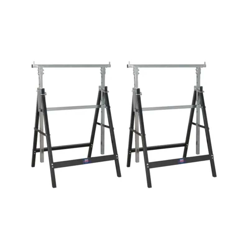 Sealey Fold Down Telescopic Trestle - 200kg Capacity - Pair