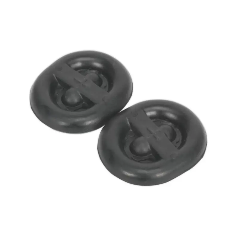 Sealey Exhaust Mounting Rubbers - L62 x D54 x H13.5 (Pack of 2)