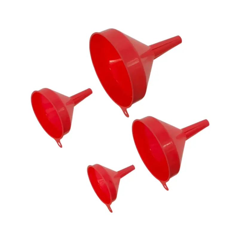 Sealey Funnel Set 4pc Economy Fixed Spout