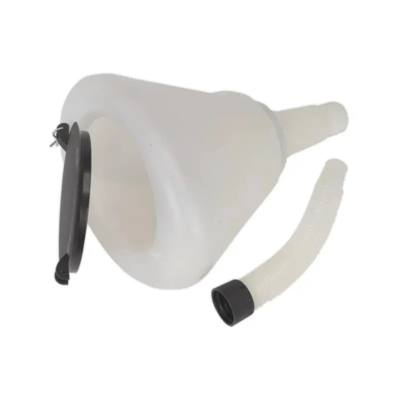 Sealey Funnel with Closing Lid 200mm