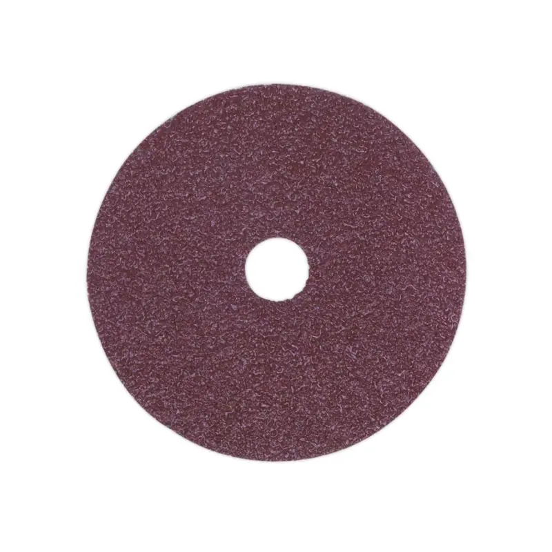 Sealey Sanding Disc Fibre Backed 115mm 36Grit Pack of 25
