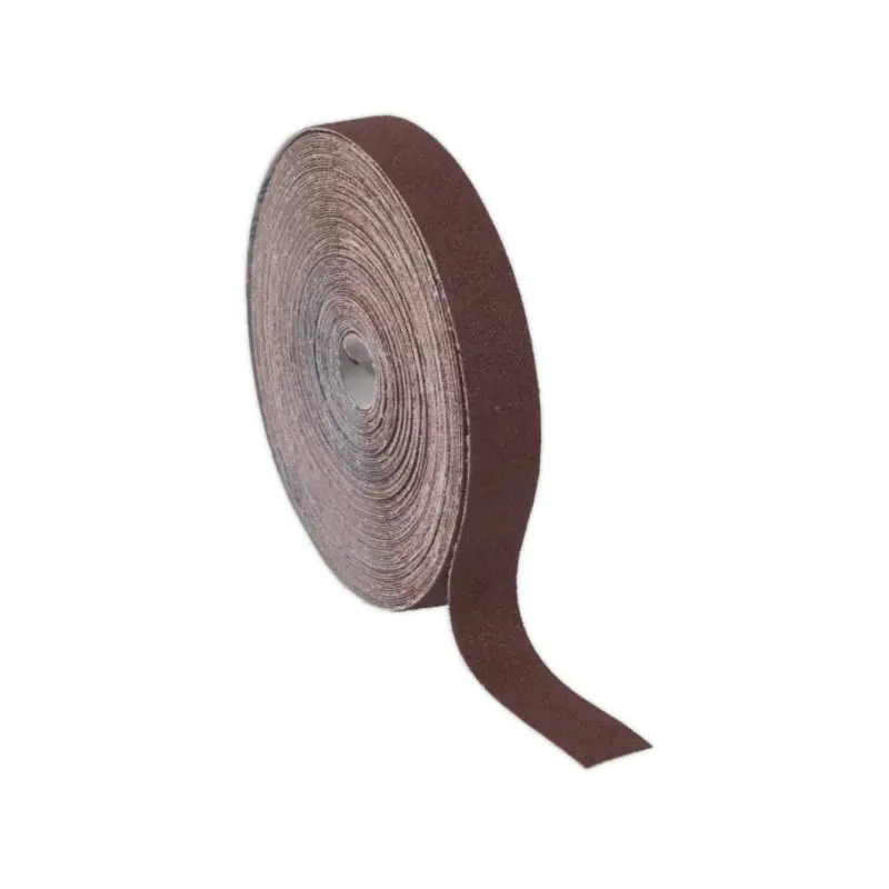 Sealey Emery Roll Brown 25mm x 50m 120Grit