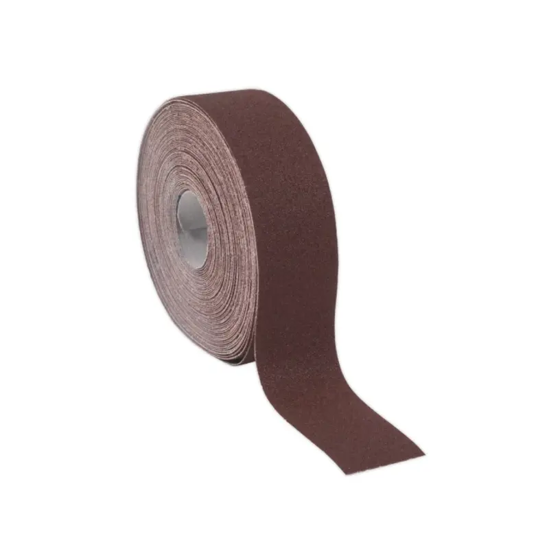 Sealey Emery Roll Brown 50mm x 50m 80Grit