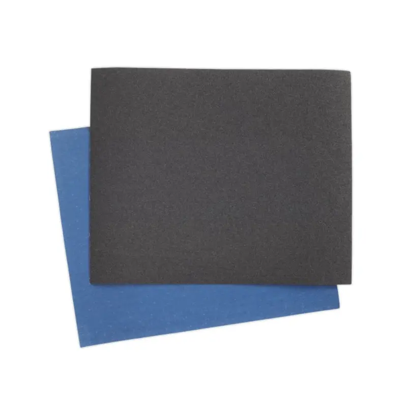 Sealey Emery Sheet Blue Twill 230 x 280mm 40Grit Pack of 25