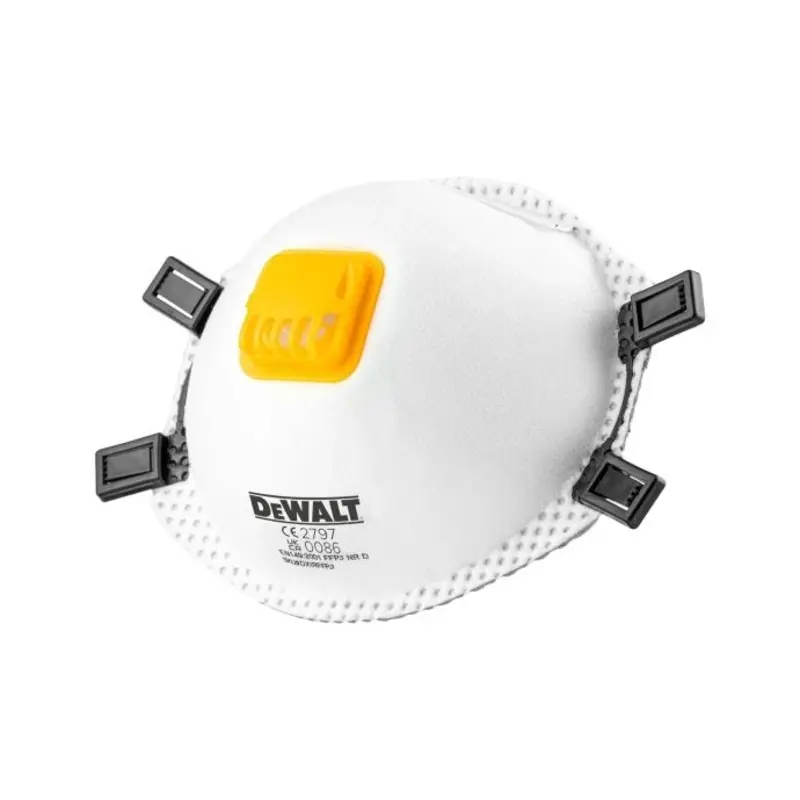 Dewalt DXIRFFP32 FFP3 Disposable Particulate Respirator - Pack of 2