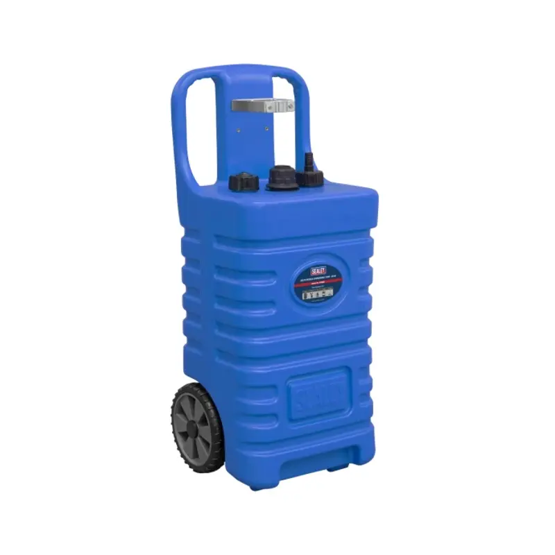 Sealey Mobile Dispensing Tank - Blue 55ltr