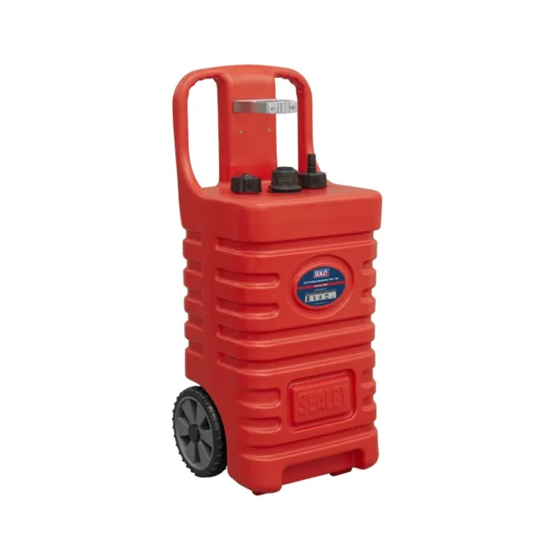 Sealey Mobile Dispensing Tank - Red 55ltr