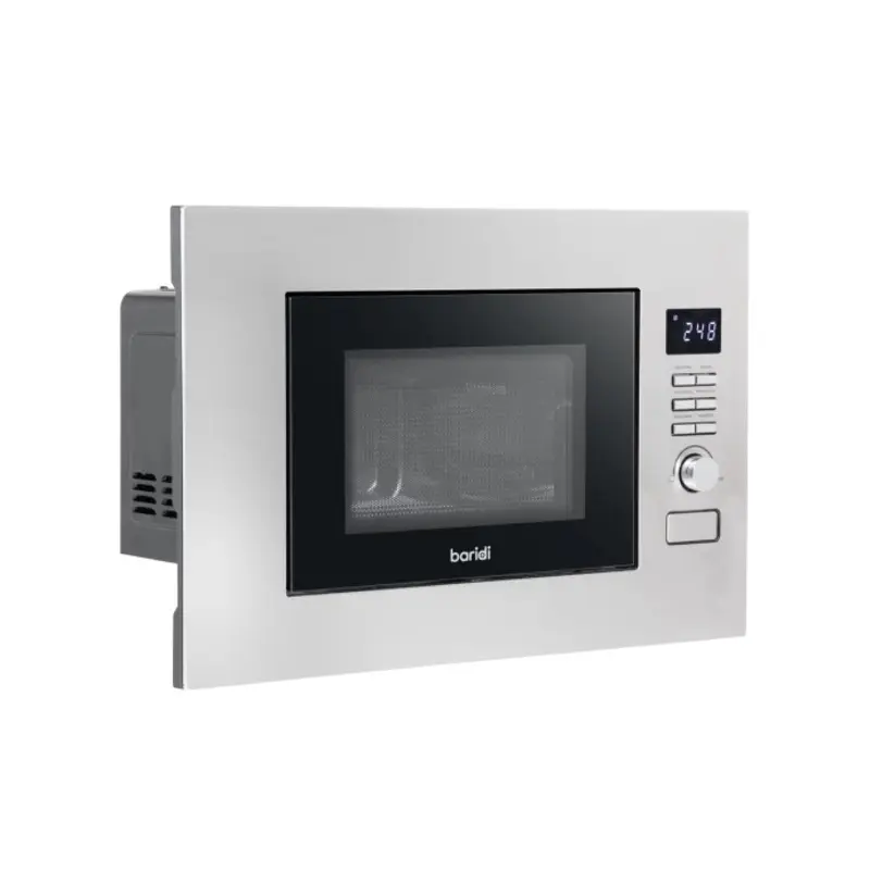Sealey Baridi 20L Integrated Microwave Oven, 800W, Stainless Steel