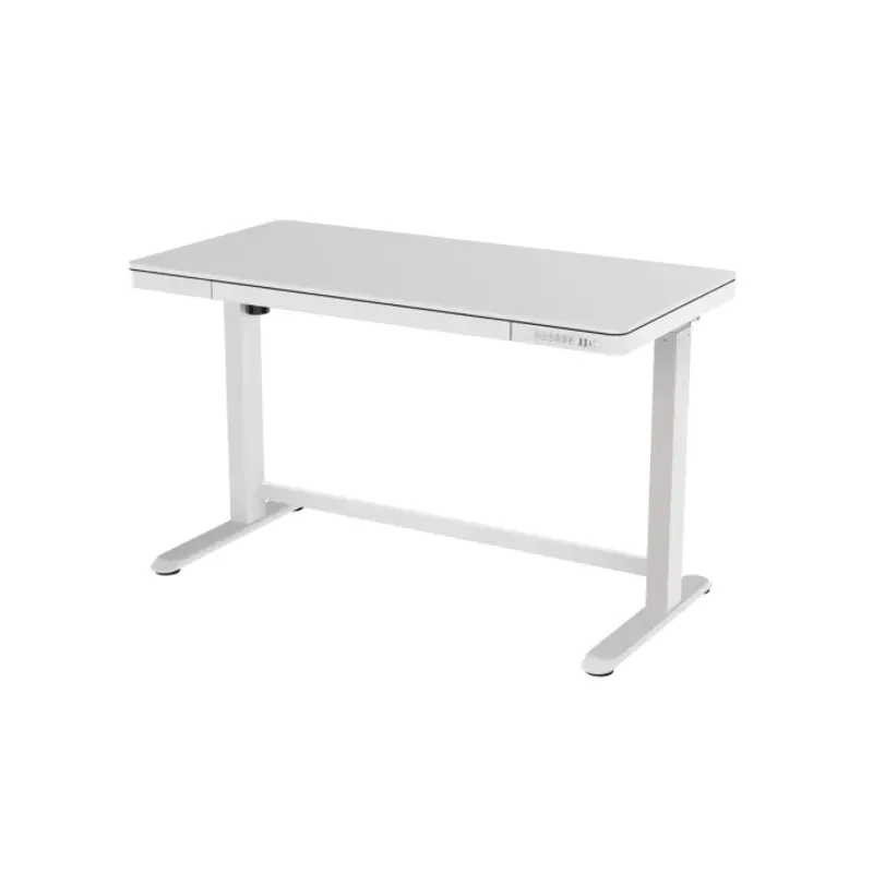 Sealey Dellonda White Electric Adjustable Standing Desk with USB & Drawer, 1200 x 600mm
