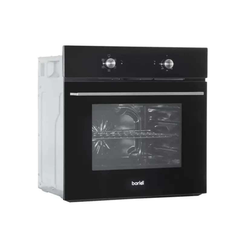 Sealey Baridi 60cm Built-In Five Function Fan Assisted Oven, 55L Capacity, Black