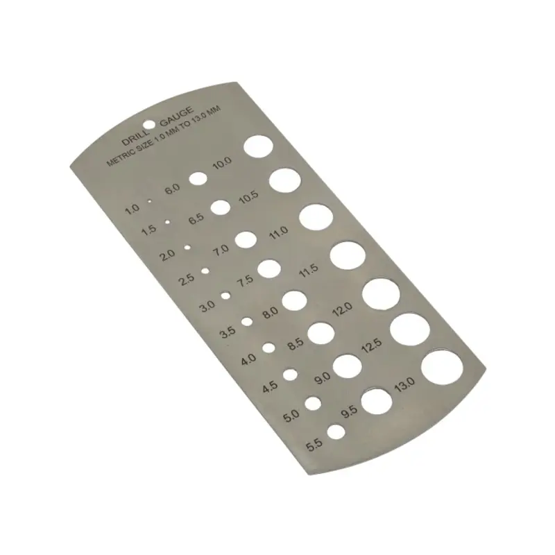 Sealey Drill Gauge Metric 1-13mm
