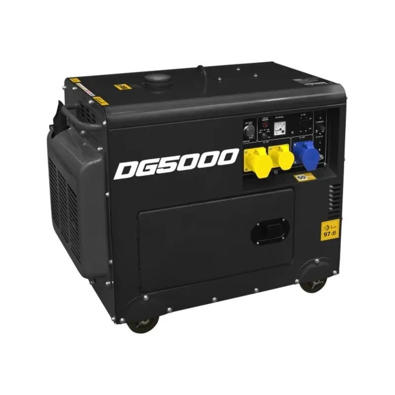 Sealey Diesel Generator - 4-Stroke Engine 5000W 110/230V