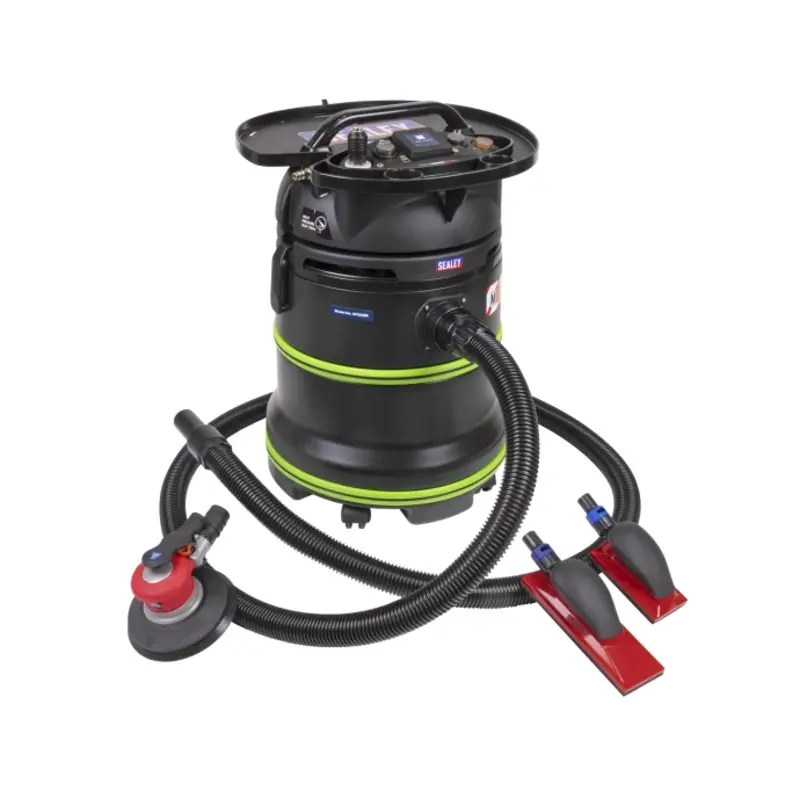 Sealey M Class Dust-Free Sanding Kit with Air Palm Sander