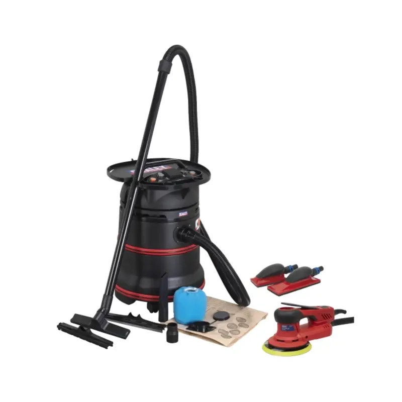 Sealey M Class Dust-Free Sanding Kit with Electric Brushless Palm Sander