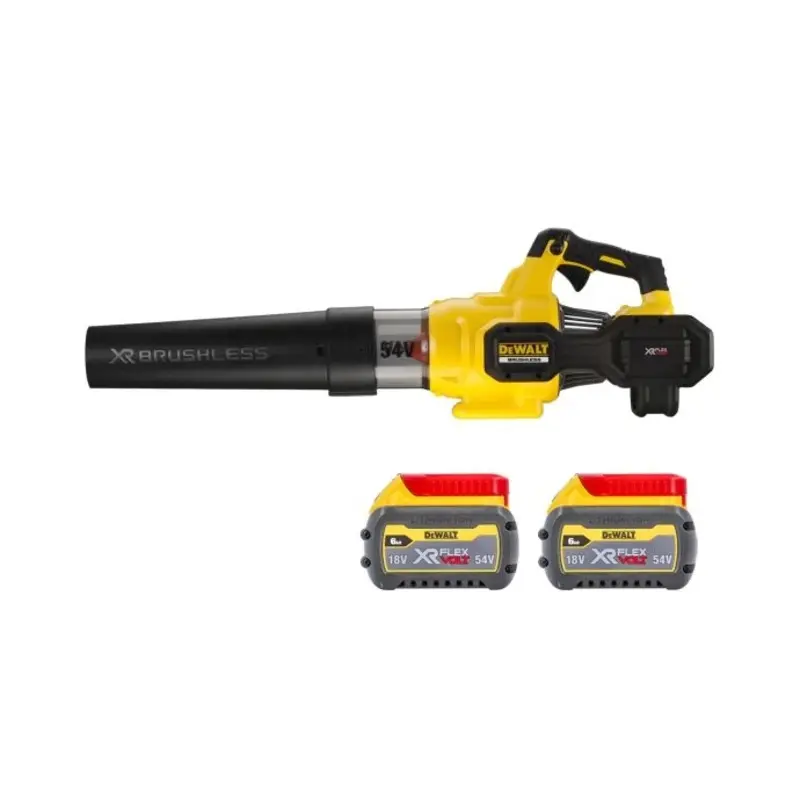 DeWalt DCMBA572N 54V XR Flexvolt Cordless Brushless Blower With 2 x 6.0Ah Batteries
