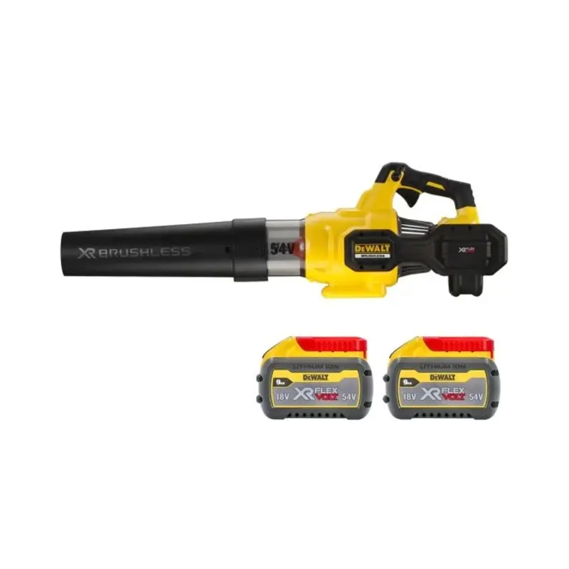 DeWalt DCMBA572N 54V XR Flexvolt Cordless Brushless Blower With 2 x 9.0Ah Batteries