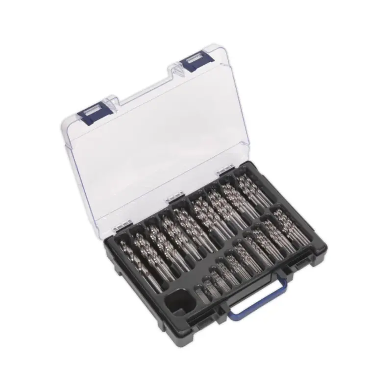 Sealey HSS Fully Ground Drill Bit Assortment 170pc 1-10mm