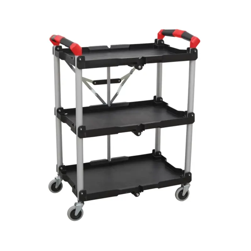 Sealey Folding Workshop Trolley 3-Level
