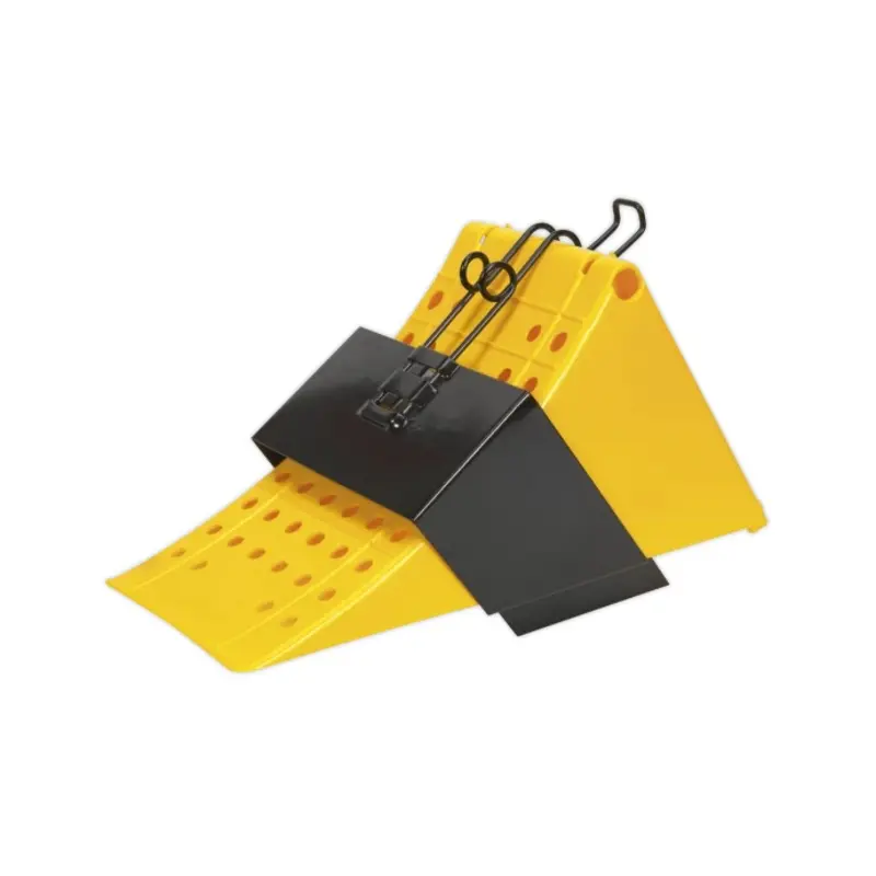 Sealey Wheel Chock with Bracket - Commercial