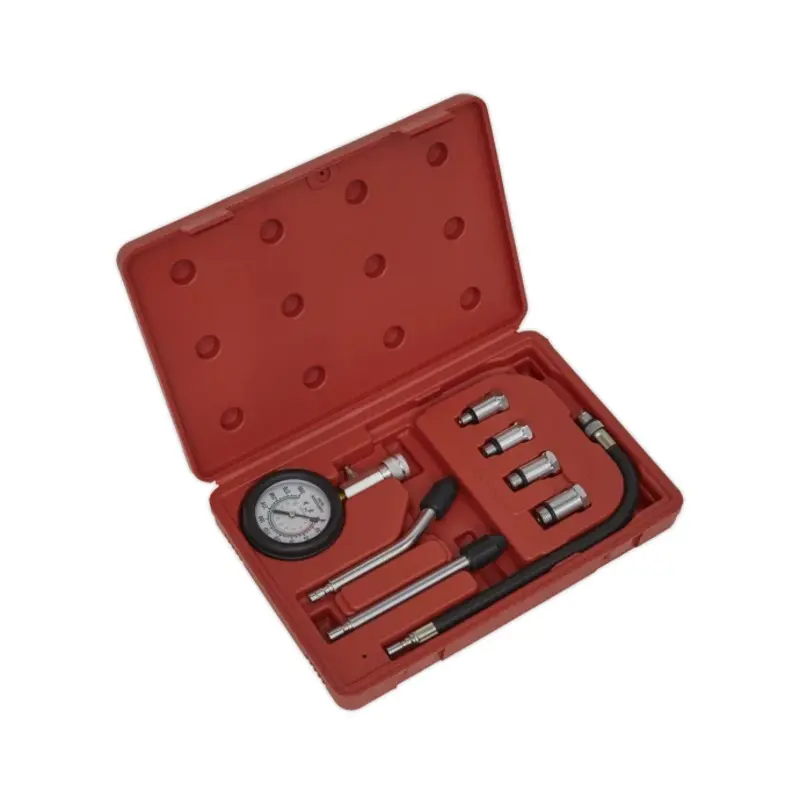 Sealey Petrol Engine Compression Test Kit 8pc