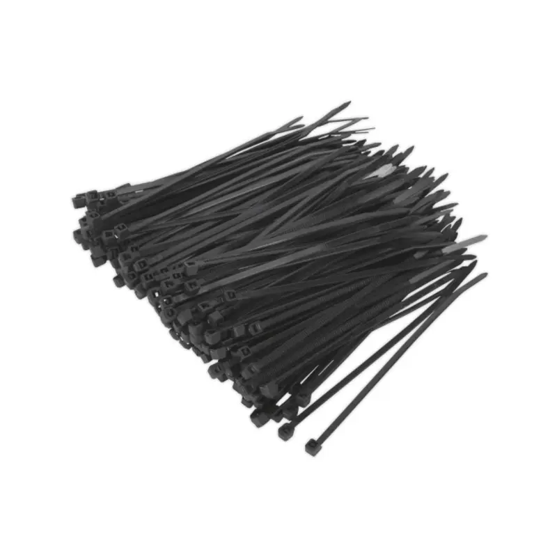 Sealey Cable Tie 100 x 2.5mm Black Pack of 200