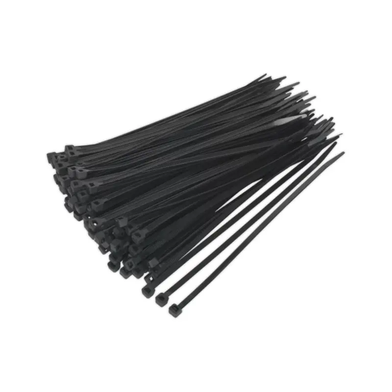 Sealey Cable Tie 200 x 4.8mm Black Pack of 100