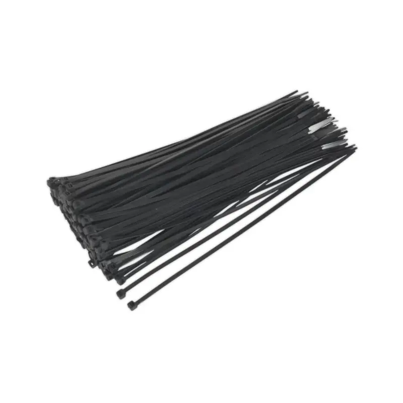 Sealey Cable Tie 300 x 4.8mm Black Pack of 100