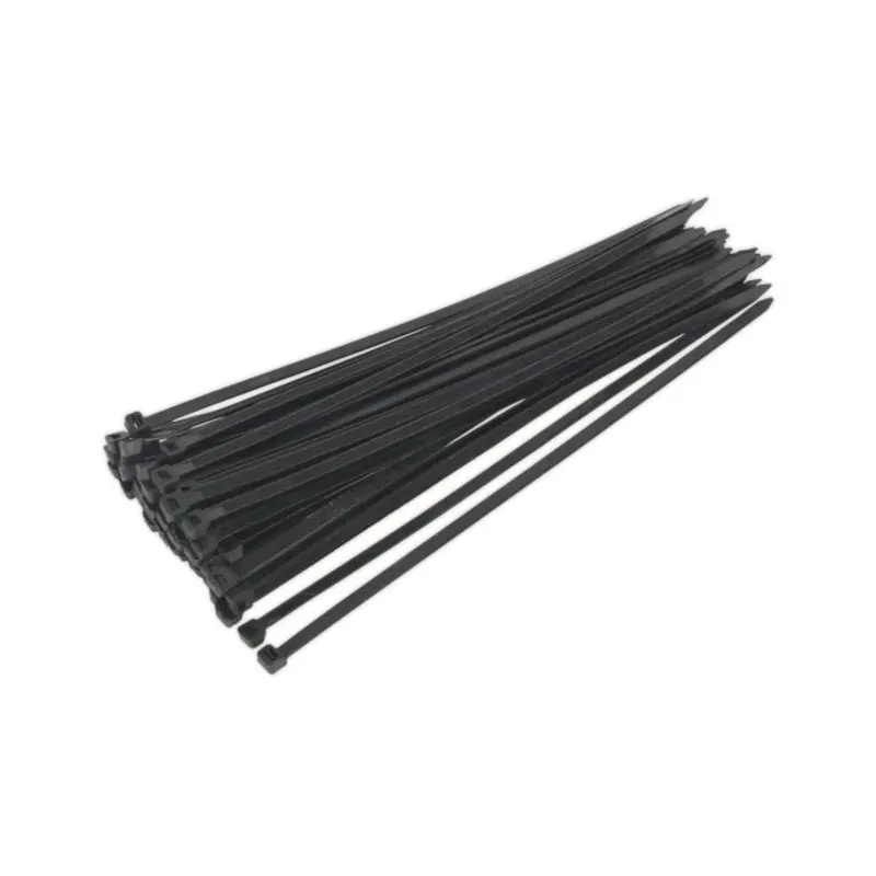 Sealey Cable Tie 350 x 7.6mm Black Pack of 50