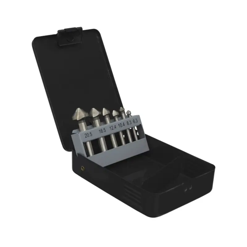 Sealey Countersink Bit Set 6pc - 3 x V Flutes