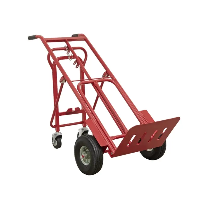 Sealey Sack Truck 3-in-1 with Pneumatic Tyres 250kg Capacity