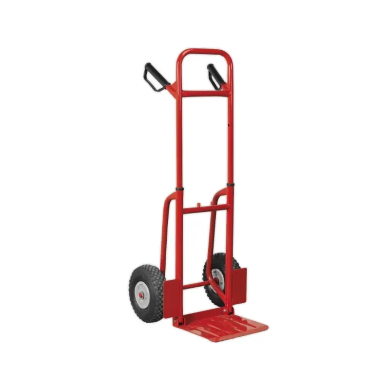 Sealey Sack Truck with Pneumatic Tyres 200kg Folding