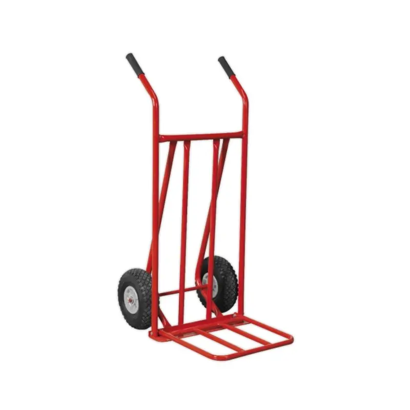 Sealey Sack Truck with Pneumatic Tyres Folding 150kg Capacity