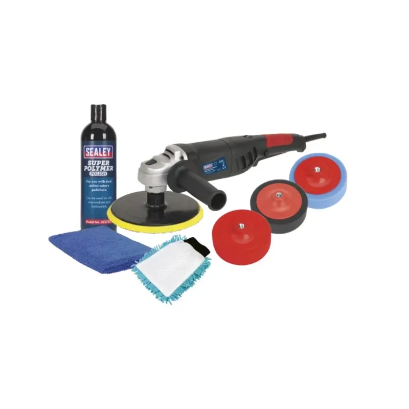 Sealey 180mm Pro Electric Polisher Kit 1100W/230V