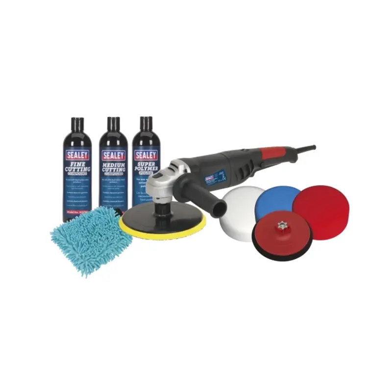 Sealey 180mm Pro Polishing & Compounding Kit 1100W/230V