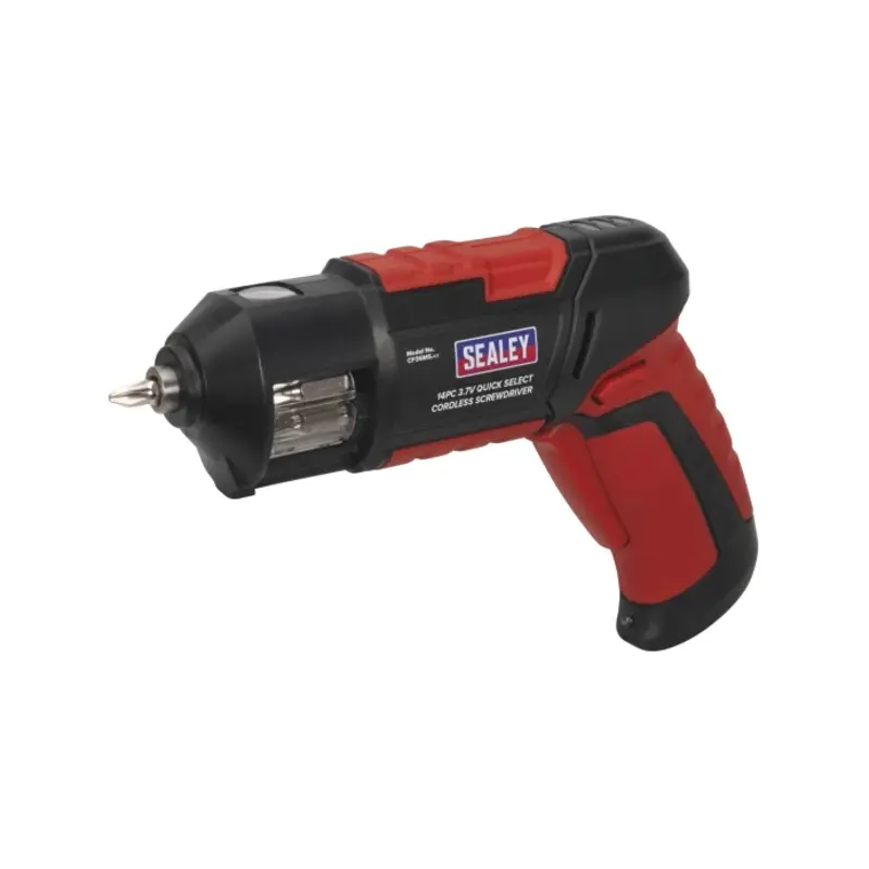 Sealey Cordless Screwdriver Quick Select 14pc 3.7V Lithium-ion
