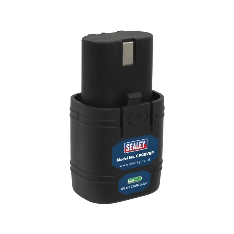 Sealey Power Tool Battery 8V 2Ah Lithium-ion for CPG8V