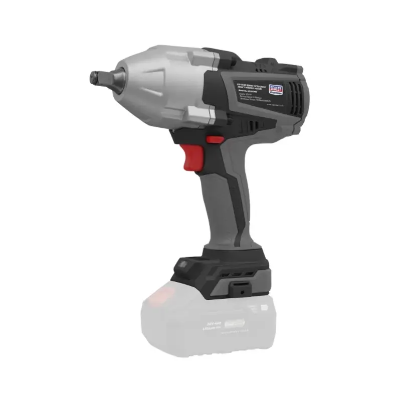 Sealey Brushless Impact Wrench 20V SV20 Series 1/2"Sq Drive - Body Only