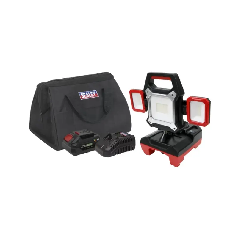 Sealey Cordless/Corded 20V 4Ah SV20 Series Worklight Kit 45W SMD LED