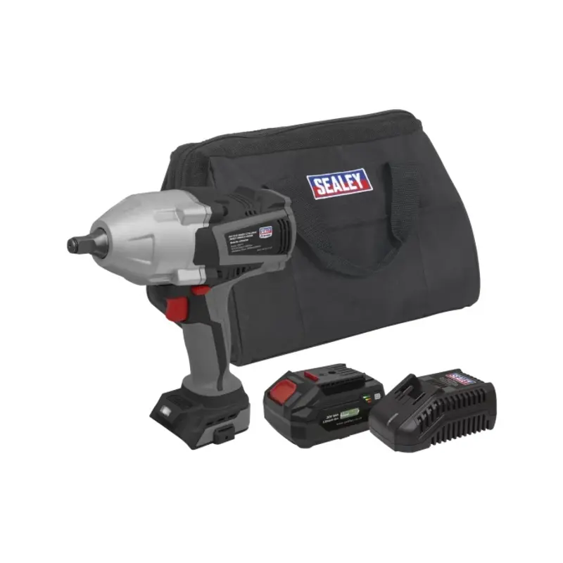 Sealey Cordless Impact Wrench Kit 20V 4Ah SV20 Series