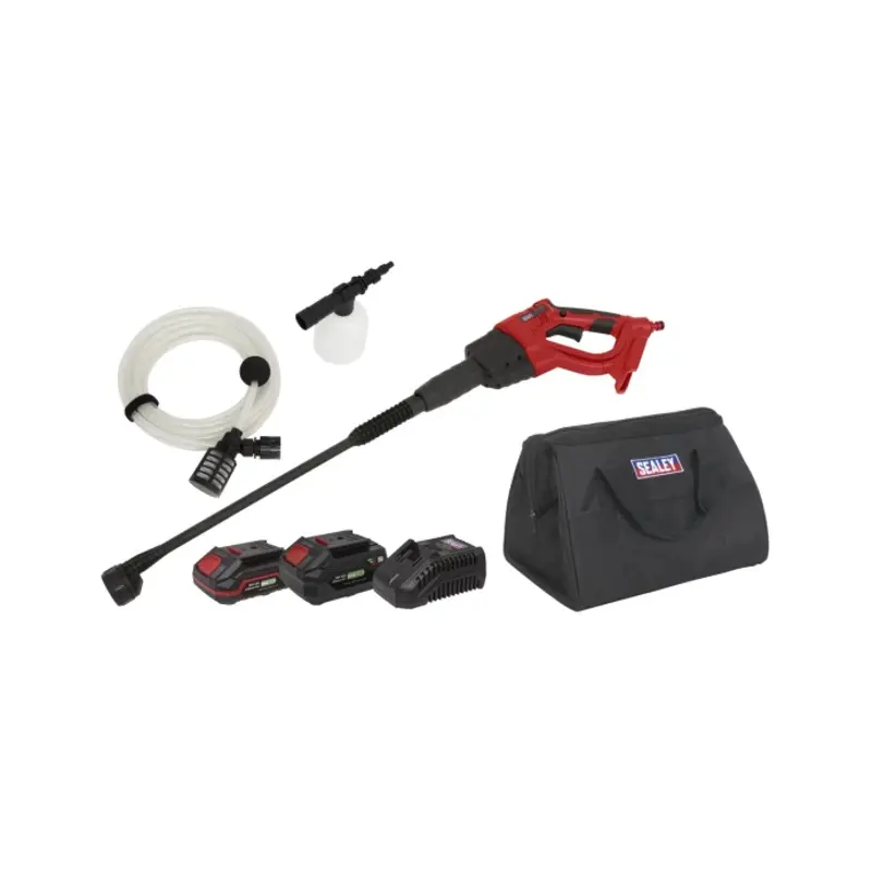 Sealey Cordless Pressure Washer Kit 20V SV20 Series - 2 Batteries