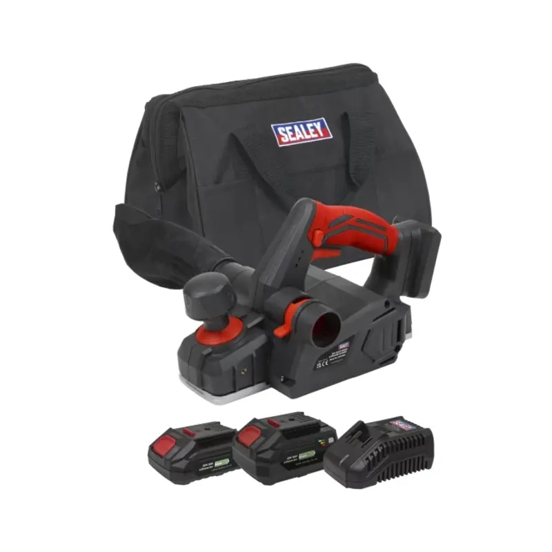 Sealey 20V SV20 Series Cordless Planer Kit - 2 Batteries