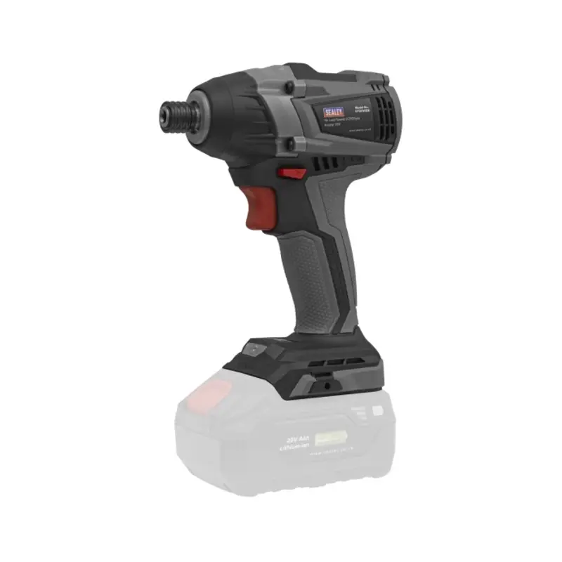 Sealey Brushless Impact Driver 20V SV20 Series 1/4"Hex - Body Only