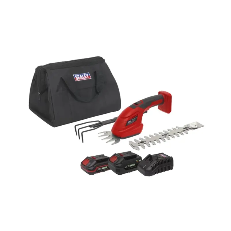Sealey Cordless 3-in-1 Garden Tool Kit 20V SV20 Series  2 Batteries