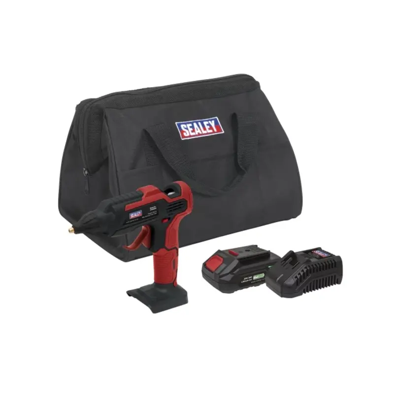 Sealey Cordless Glue Gun Kit 20V 2Ah SV20 Series