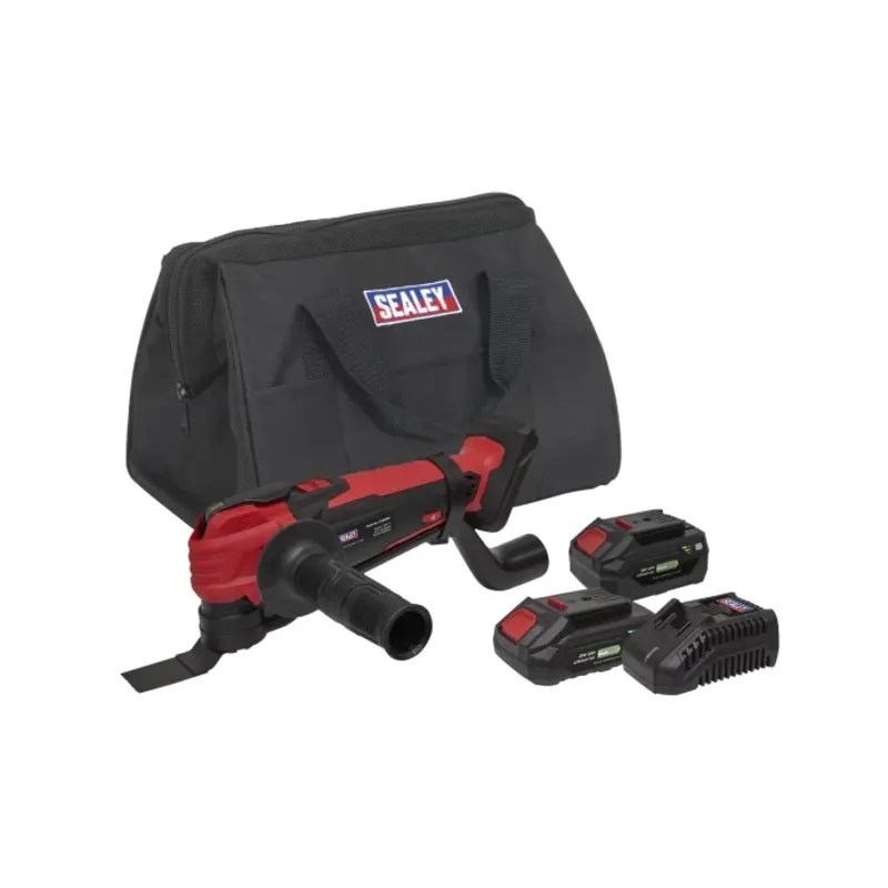 Sealey Cordless Oscillating Multi-Tool Kit 20V SV20 Series - 2 Batteries