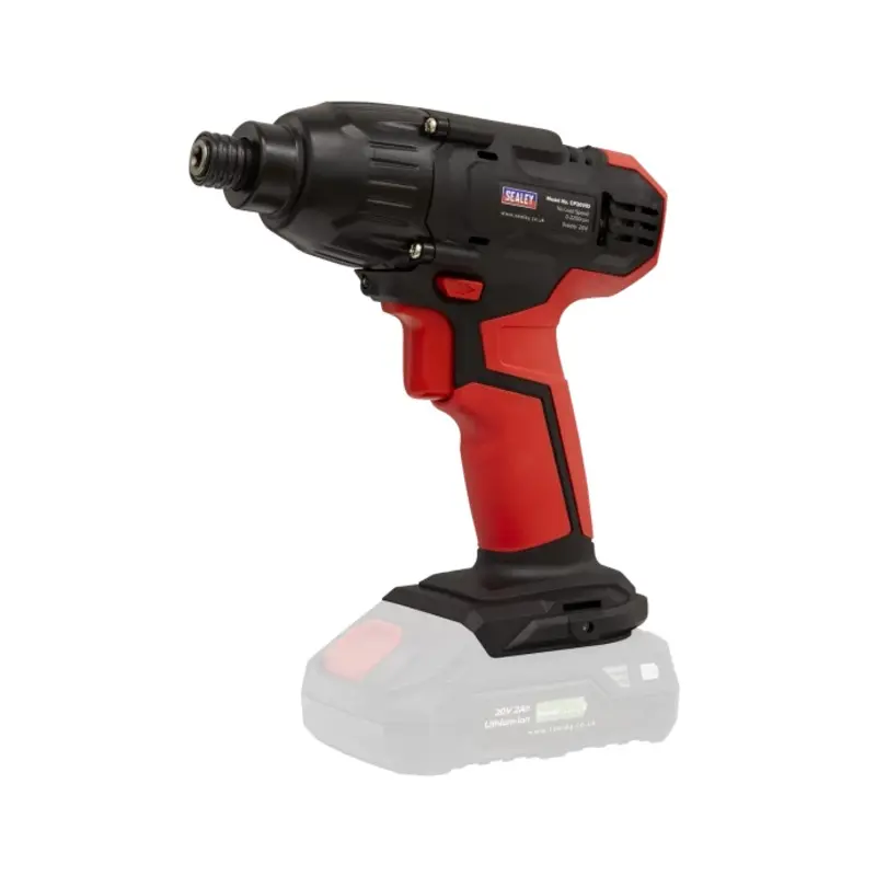 Sealey Impact Driver 20V SV20 Series 1/4"Hex Drive - Body Only