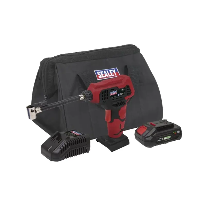 Sealey Cordless Air Pump Kit 20V 2Ah SV20 Series
