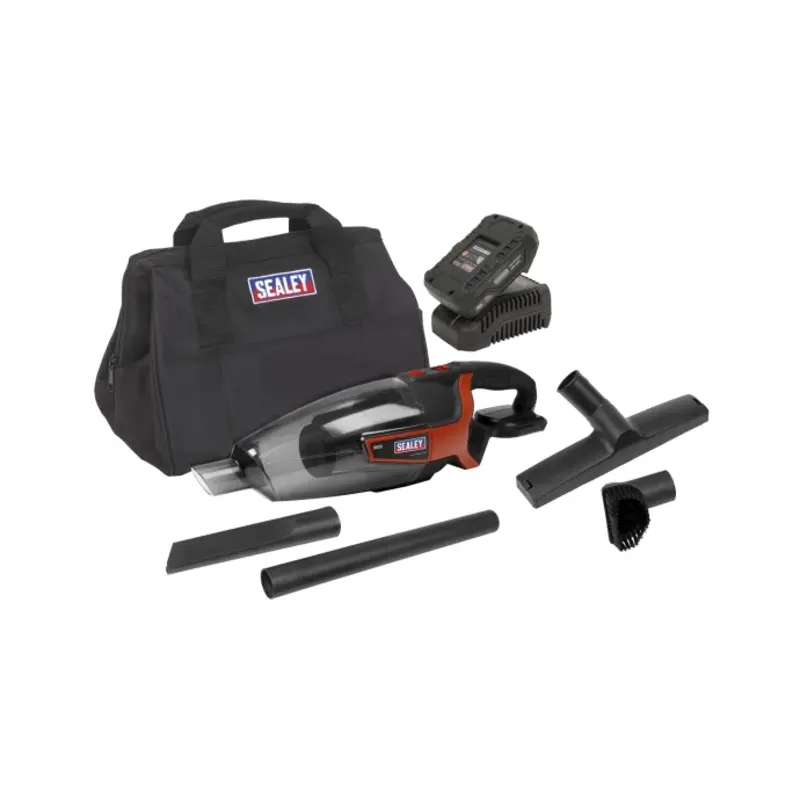 Sealey Cordless Handheld Vacuum Cleaner Kit 650ml 20V 2Ah SV20 Series